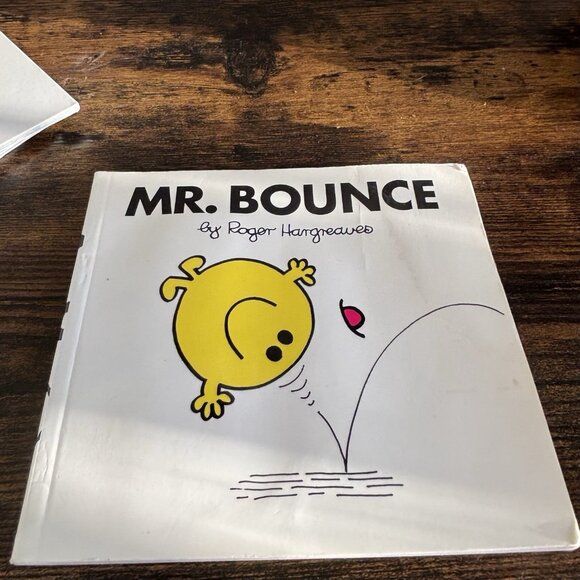 Mr.Men| Vintage Lot of 4 Mr Men Books by Roger Hargreaves Children’s Mini Books - Picture 2 of 5